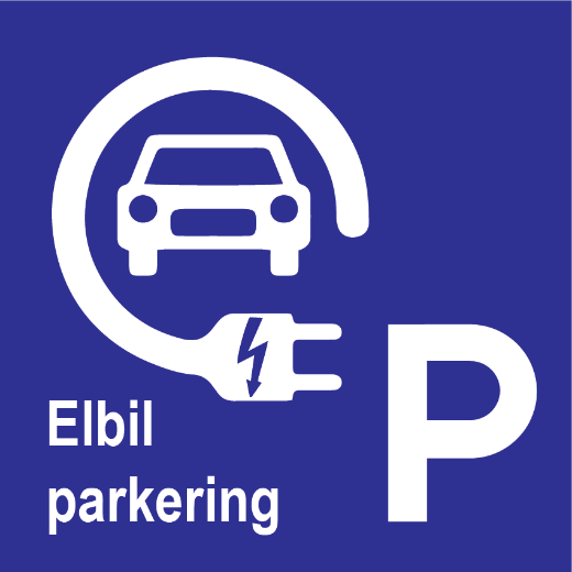 Elbil parkering 10x10