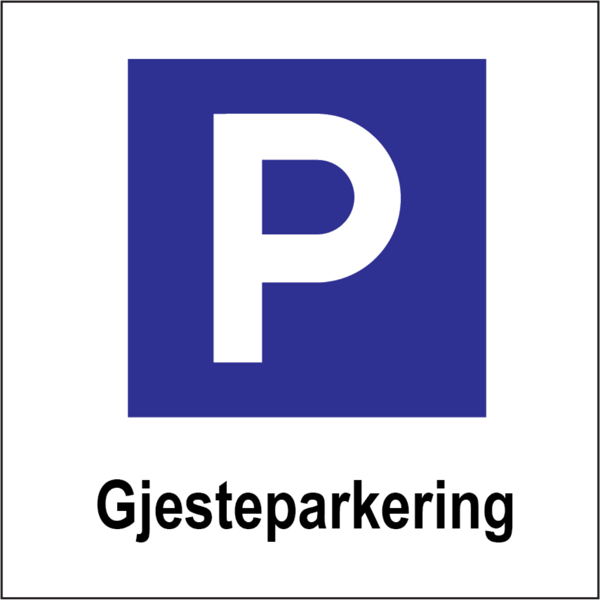 Bilde av Gjesteparkering 10 x 10 cm  