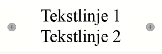 Bilde av Dørskilt plast 150x50 mm
