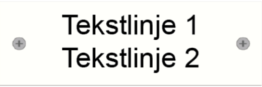 Bilde av Dørskilt plast 150x50 enkel