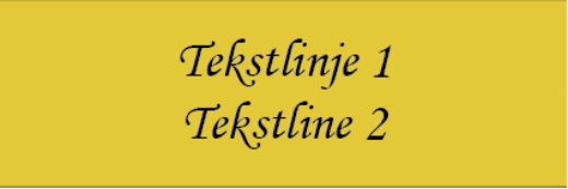 Bilde av Dørskilt plast 150x50 mm