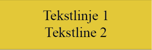 Bilde av Dørskilt plast 150x50 mm