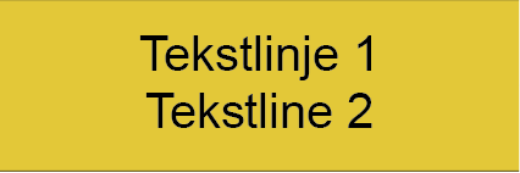 Bilde av Dørskilt plast 150x50 enkel