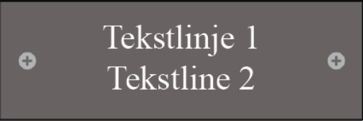 Bilde av Dørskilt plast 150x50 enkel